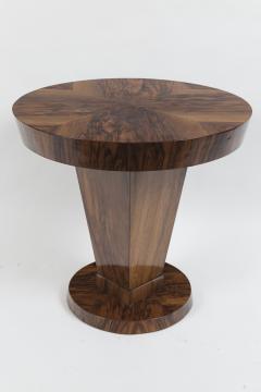 Italian Art Deco Circular Side Table - 2175462