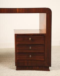 Italian Art Deco Curved Writing Desk circa 1930 - 4783020