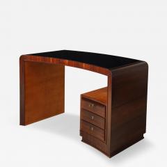 Italian Art Deco Curved Writing Desk circa 1930 - 4788579