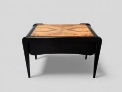 Italian Art Deco Ebonized Coffee or Support Table 1940s - 4479814