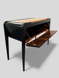 Italian Art Deco Ebonized Coffee or Support Table 1940s - 4479816