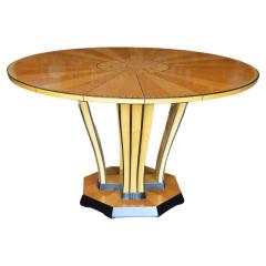Italian Art Deco Inlaid Satinwood Table - 2502705