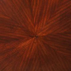 Italian Art Deco Mahogany Side Table circa 1930 - 4782952