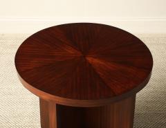 Italian Art Deco Mahogany Side Table circa 1930 - 4782955