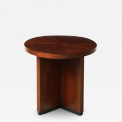 Italian Art Deco Mahogany Side Table circa 1930 - 4788569