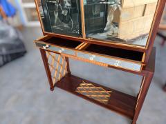 Italian Art Deco Rationalist Mirrored Sideboard or Cabinet Bar 1930s - 4620439
