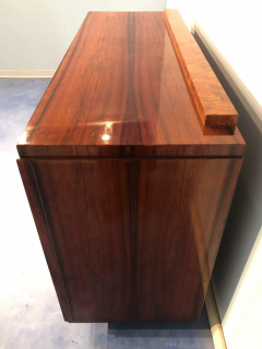 Italian Art Deco Walnut Chest of Drawers or Commode 1940s - 2601965