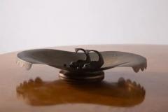 Italian Art Deco brass table centerpiece No import duty we pay for it  - 4106222