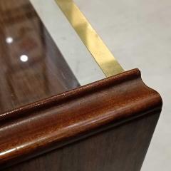 Italian Art Deco rosewood side tables - 3815840