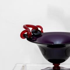 Italian Art Glass Centerpiece Michele De Lucchi for Cleto Munari 1991 - 3618994
