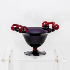 Italian Art Glass Centerpiece Michele De Lucchi for Cleto Munari 1991 - 3618995