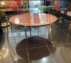 Italian Art Glass Circular Coffee Table - 2230855