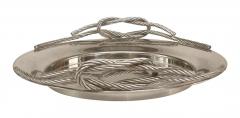 Italian Art Moderne Silver Plate Tray - 4197649