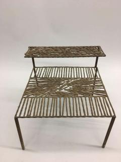 Italian Arte Povera Post Minimalist Wrought Iron Sculpture or Side Table - 1811221