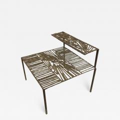 Italian Arte Povera Post Minimalist Wrought Iron Sculpture or Side Table - 1812868