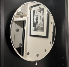Italian Backlit Bathroom Circular Mirror - 4613025