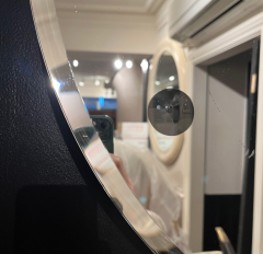 Italian Backlit Bathroom Circular Mirror - 4613028