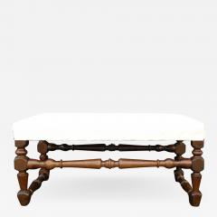 Italian Baroque 17th century walnut Bench - 656988