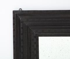 Italian Baroque Carved Ebonized Frame Mirror - 2586482