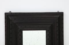 Italian Baroque Carved Ebonized Frame Mirror - 2586489