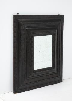 Italian Baroque Carved Ebonized Frame Mirror - 2586492