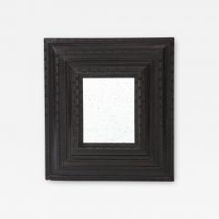 Italian Baroque Carved Ebonized Frame Mirror - 2592315