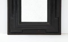 Italian Baroque Carved Ebonized Frame Mirror - 2586541