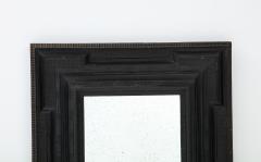 Italian Baroque Carved Ebonized Frame Mirror - 2586542