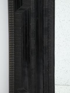 Italian Baroque Carved Ebonized Frame Mirror - 2586546