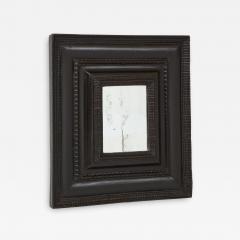 Italian Baroque Ebonized Walnut Guilloch Frame - 2297614