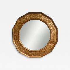 Italian Baroque Giltwood Mirror - 3323591