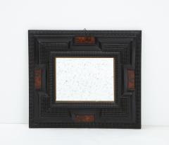 Italian Baroque Manner Ebonized and Faux Tortoise Shell Mirror Frame - 2586458
