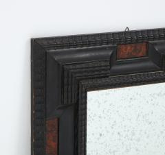 Italian Baroque Manner Ebonized and Faux Tortoise Shell Mirror Frame - 2586461