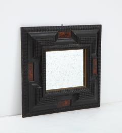 Italian Baroque Manner Ebonized and Faux Tortoise Shell Mirror Frame - 2586462