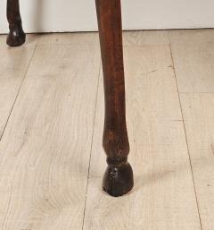 Italian Baroque Olive Walnut Folding Table Possibly Venetian circa 1760 - 4448262