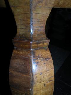 Italian Baroque Oval Fruitwood Veneered and Inlaid Desk Late 17th Century - 4335172
