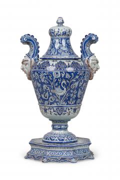Italian Baroque Style Covered Vase on Stand - 4633992
