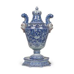 Italian Baroque Style Covered Vase on Stand - 4642172