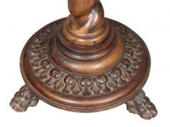 Italian Baroque Style Walnut Candlestand - 4145205