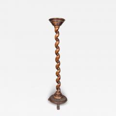 Italian Baroque Style Walnut Candlestand - 4218955
