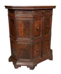 Italian Baroque Walnut Credenza - 3738742