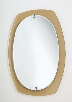 Italian Beveled Smoked Glass Wall Mirror by Veca - 2096658