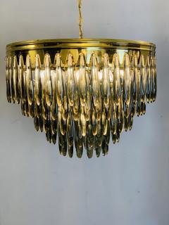 Italian Black Teardrop Chandelier - 1719540