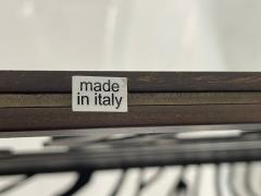 Italian Blackened Bronze Cube Table by Jean Louis Deniot Labeled - 4366189