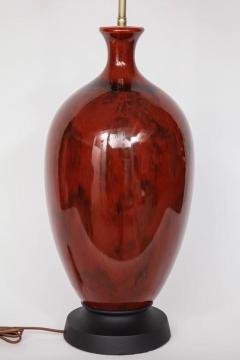 Italian Bloodstone Glazed Lamps - 845981