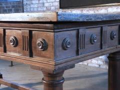 Italian Bolognese late 16th Century Baroque Walnut Center Table Desk - 2324732