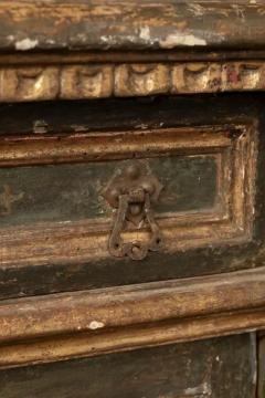 Italian Bookcase 18th Century Painted And Parcel Gilt - 3744296