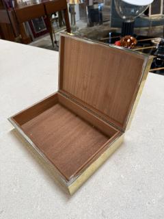 Italian Brass Box with Sculptural Snake Motif Mid Century - 4487978