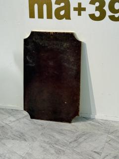 Italian Brass Framed Wall Mirror 1970s - 4291942