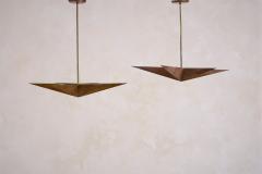 Italian Brass Star Pendant - 4541245